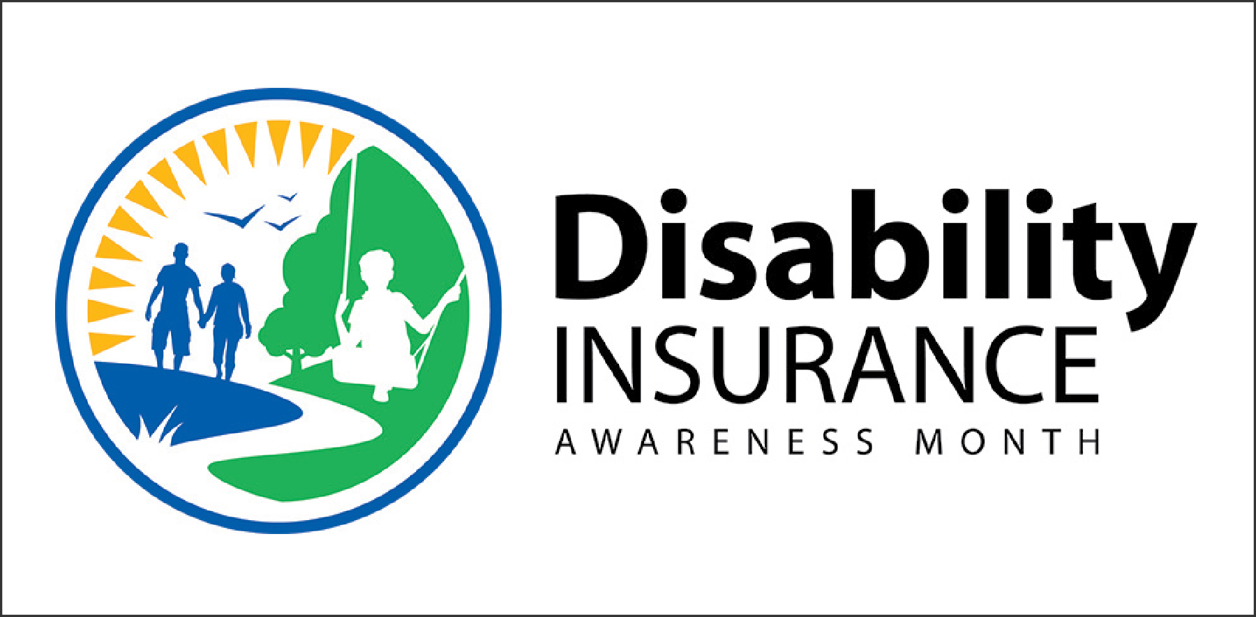 Logo for Disability Insurance Awareness Month (DIAM).