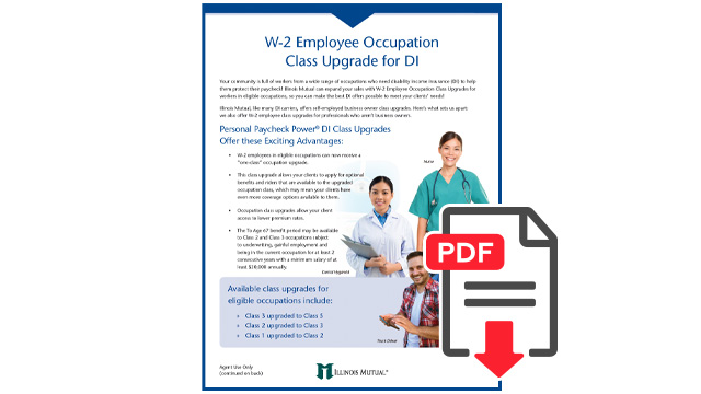 W-2 Employee Occupation for DI