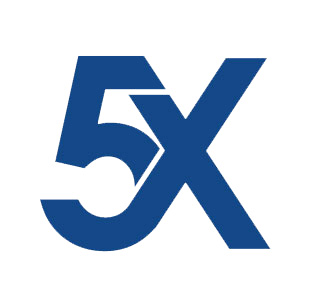 FiveTimes illustrated graphic of 5X