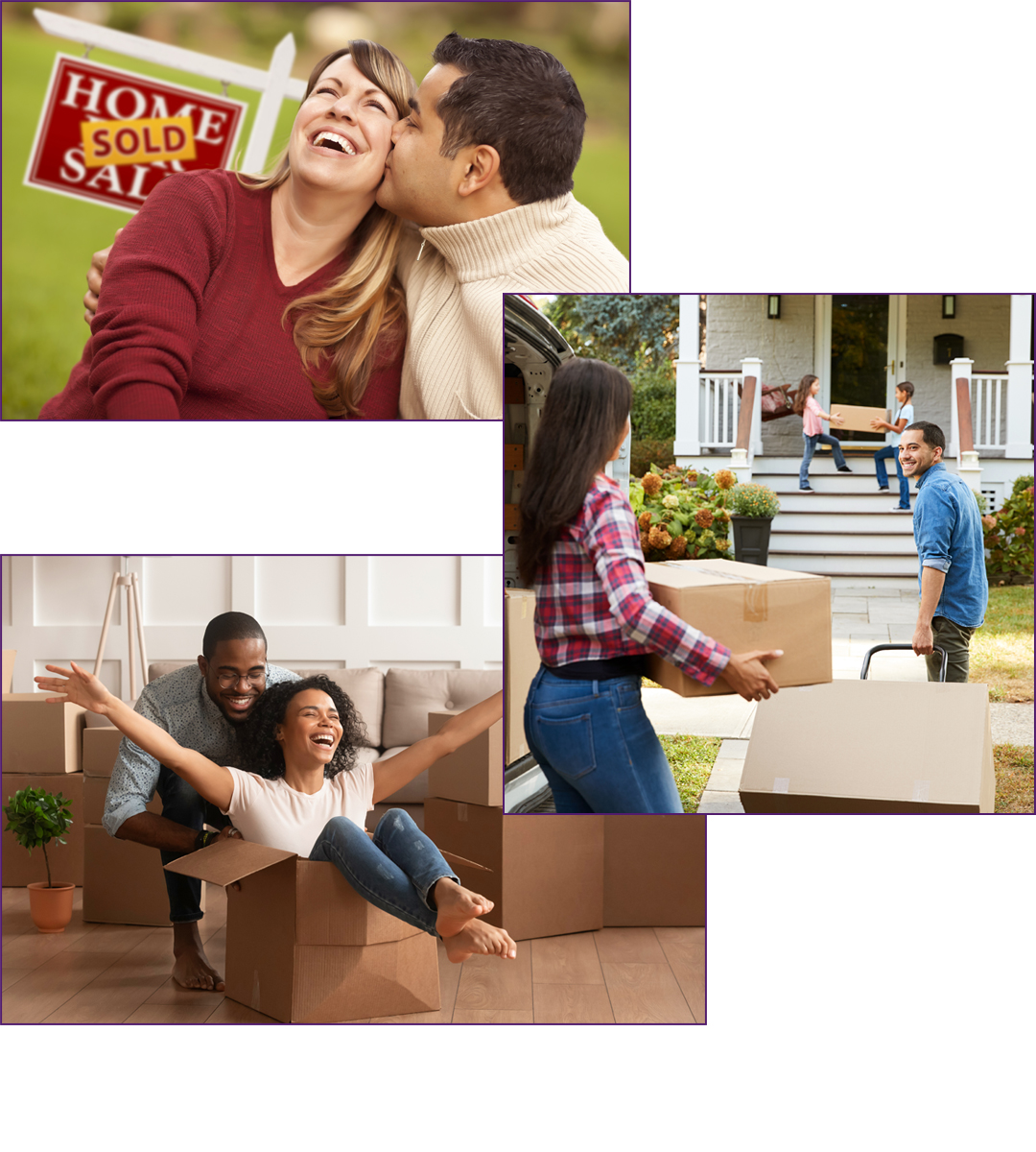 collage of photos depicting the New Homeowner person