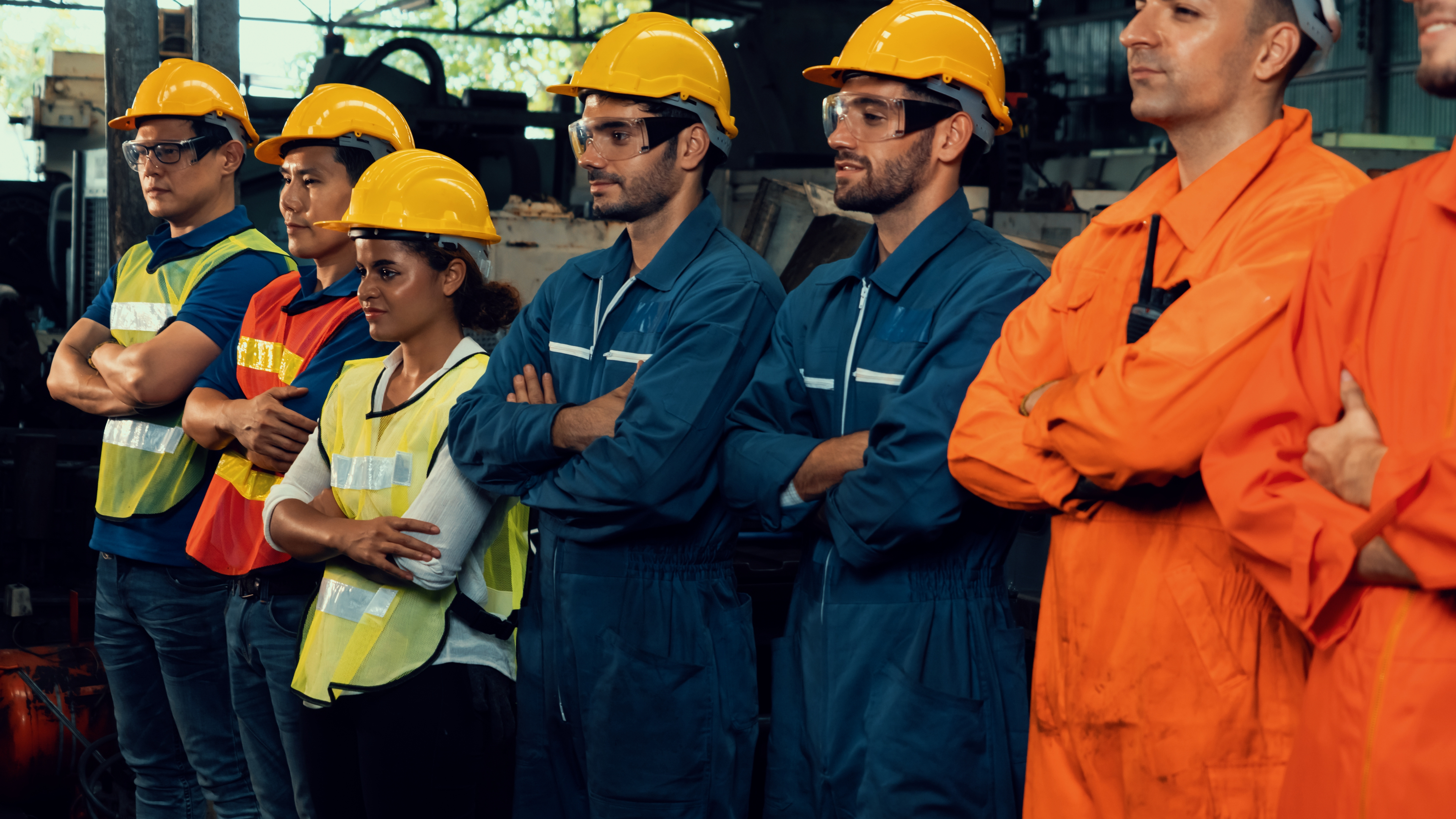 image of a group of employees standing together